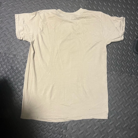 Military issue Jensen Cream Short Sleeve Tee Soft Cotton Blend - Picture 1 of 3